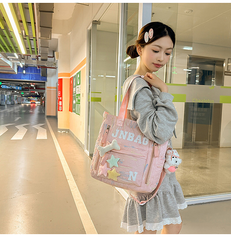 High appearance level schoolbag for junior high school girls, cute and lightweight backpack for primary school students, and large-capacity backpack for senior high school students pic 48