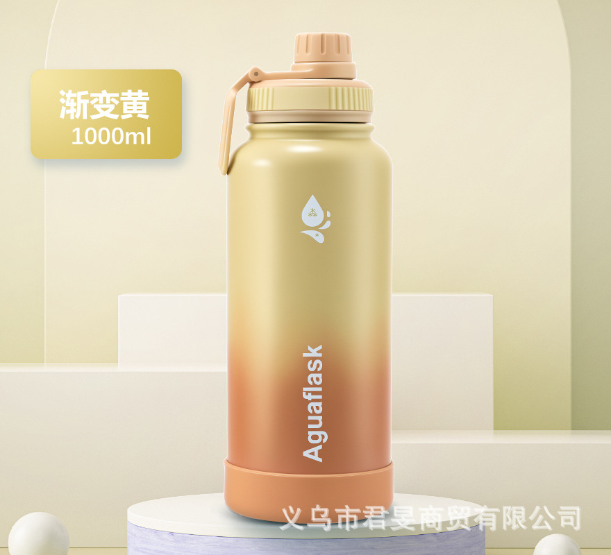 跨境渐变户外太空壶保温杯304不锈钢大容量杯子运动水壶便携水杯详情24