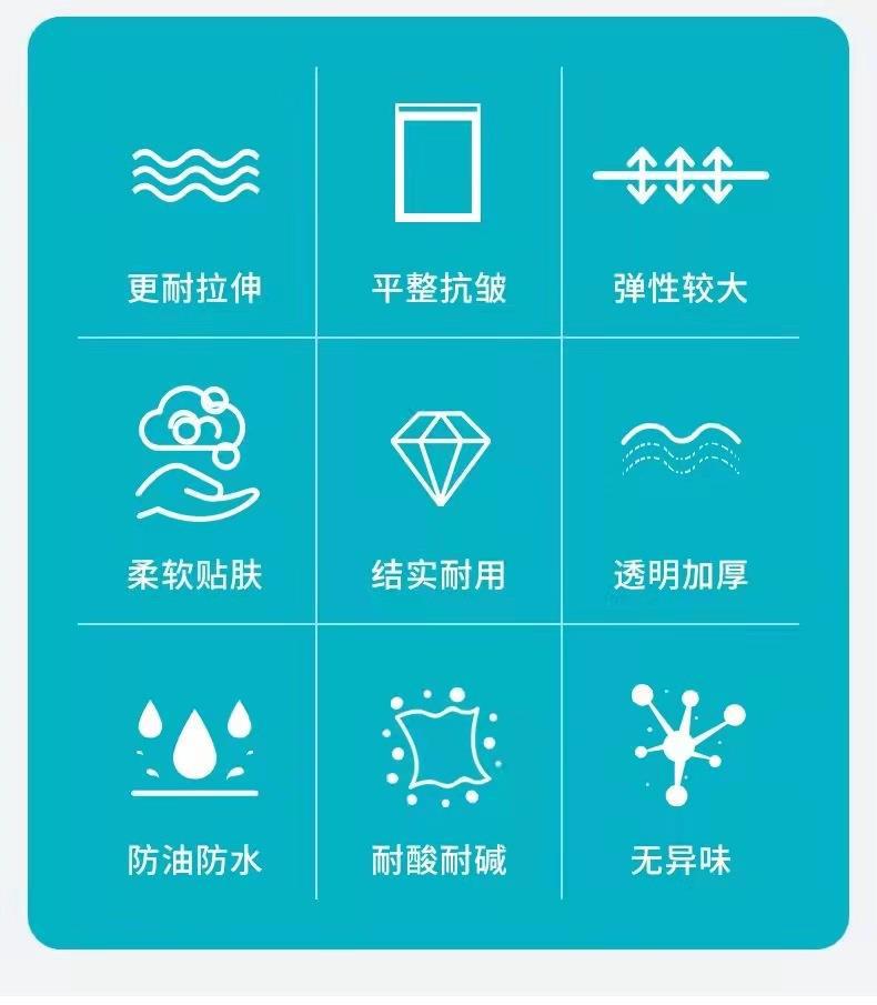 一次性手套食品级防护透明加厚TPE手套一次性tpe手套薄膜手套批发详情11