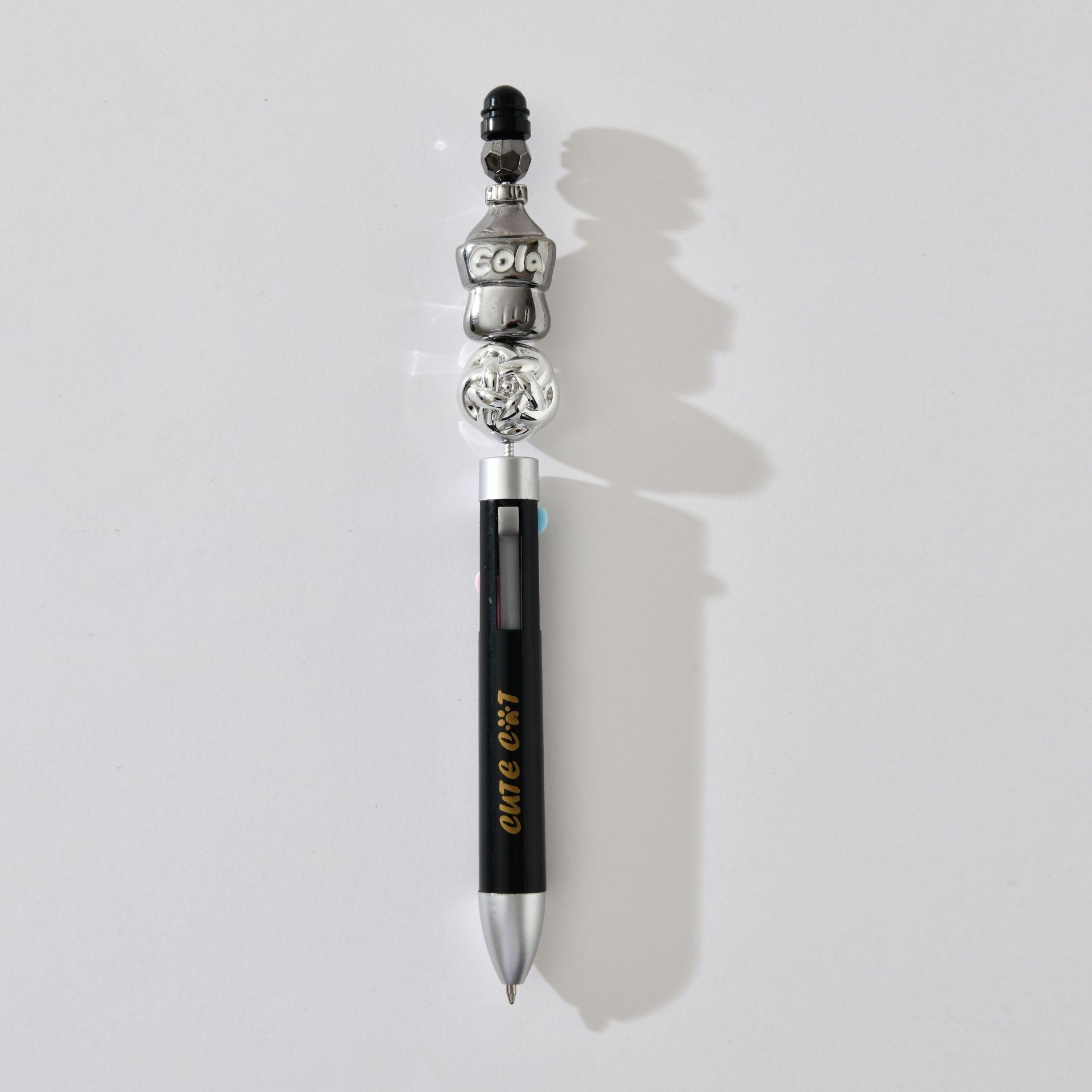 Chenxi Chuan Chuan Le 4-color Ballpoint Pen, creative and fun medium Oil pen, notebook, drawing, marking and color pen, New stationery wholesale pic 12