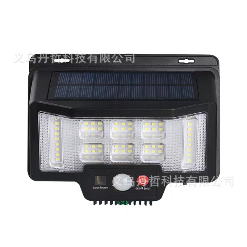 High-power solar outdoor lamps, waterproof courtyard wall lamps, home garden and villa human-sensing lighting street lamps pic 6