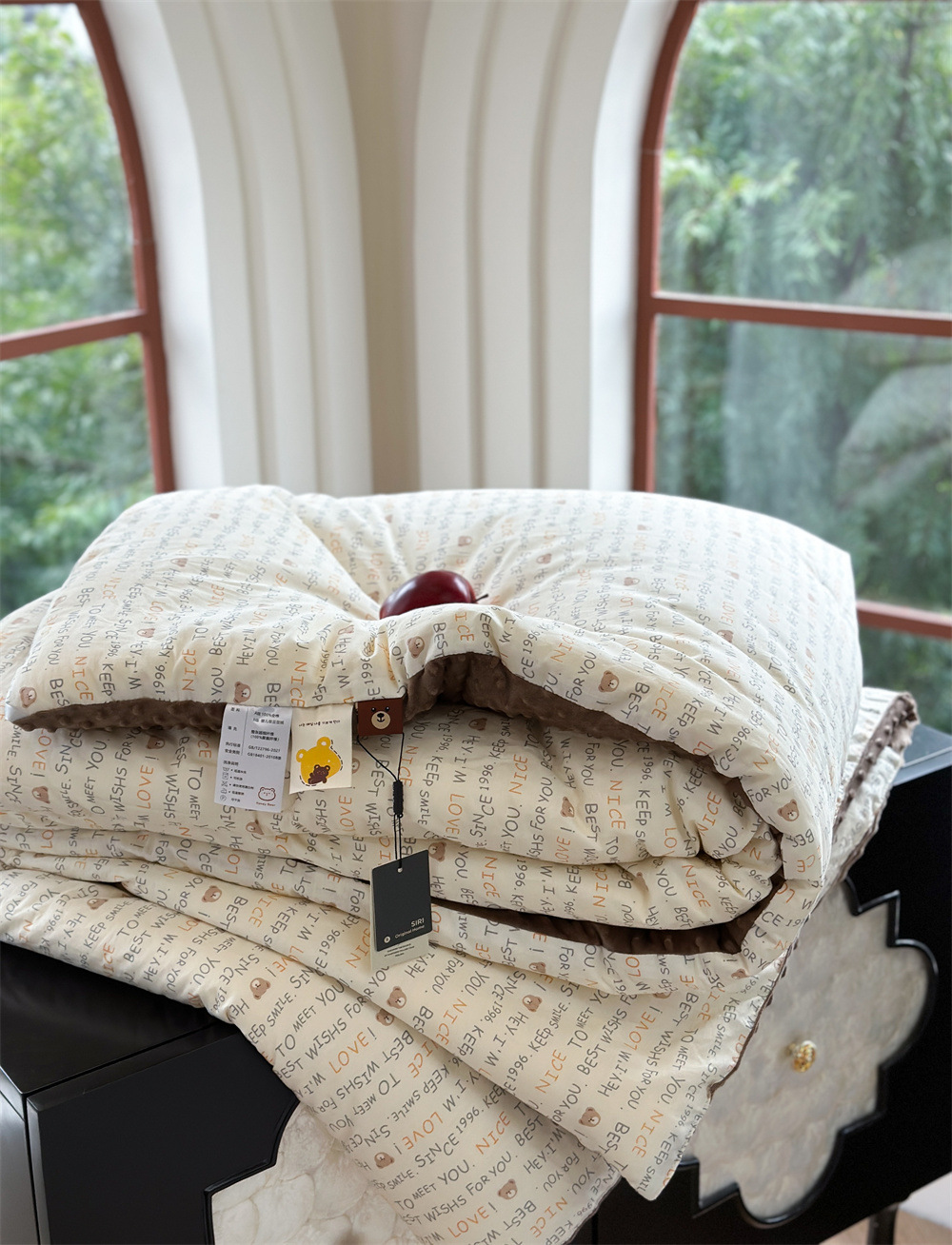 13372 All-cotton cartoon small floral print spring and autumn quilt soothing, bean quilt warm and fleece winter quilt core pic 82