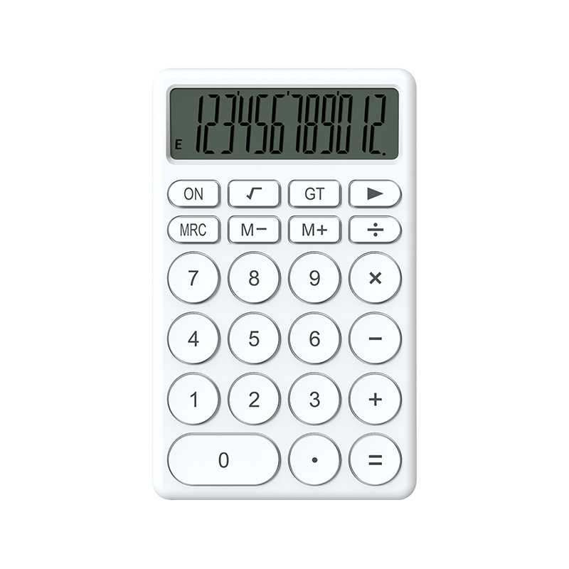 Macaron high appearance level large screen student cute portable desktop calculator factory direct sales and wholesale pic 11