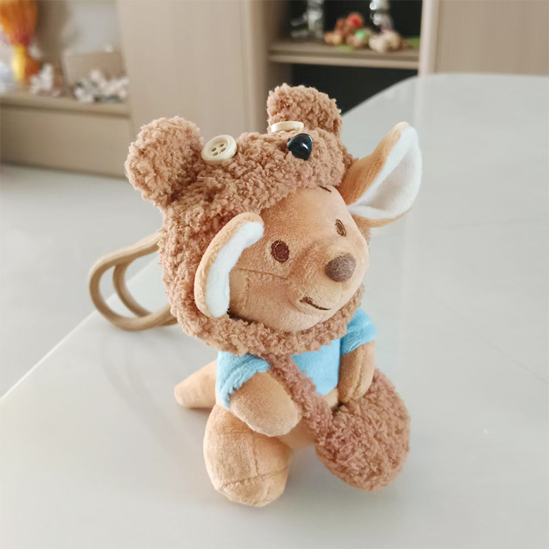 Creative little bean figurines, plush pendants, keychains, cute bags, hanging decorations, accessories, birthday gifts, claw machine dolls pic 6