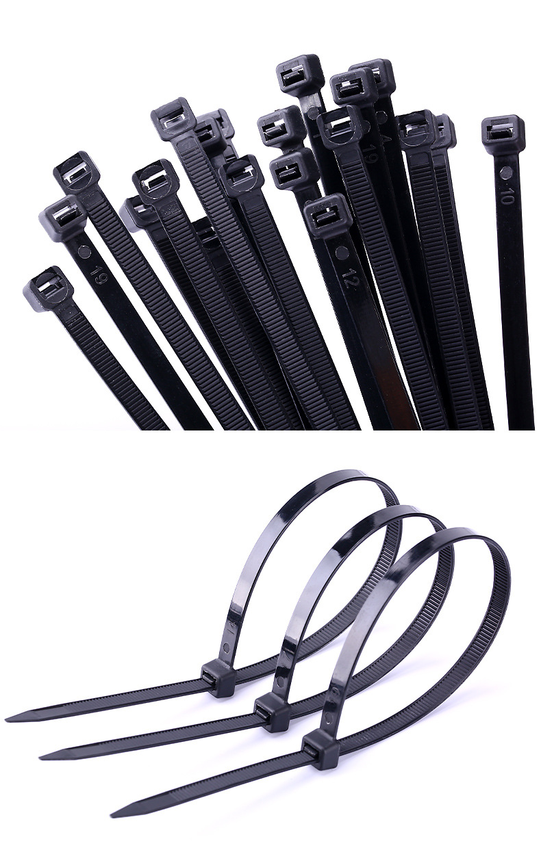 尼龙扎带nylon cable tie 外贸扎带中性捆扎线塑料扎带束线带厂家详情21