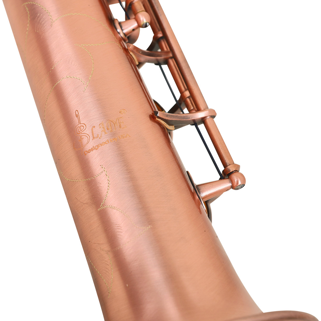 跨境批发萨克斯管降b调直管萨克斯乐团演奏高音萨克斯风saxophone详情15