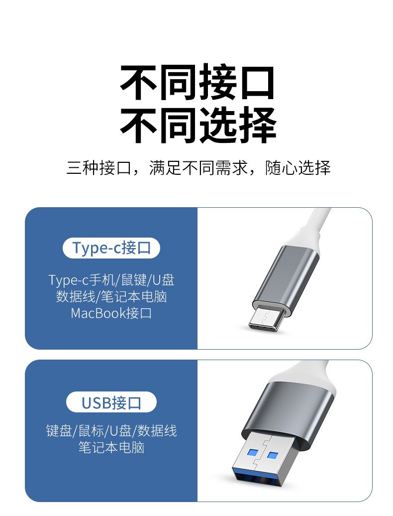 usb Docking station TYPE-C 3.0 four-in-one computer usb interface expander manufacturer converter hub docking station pic 8