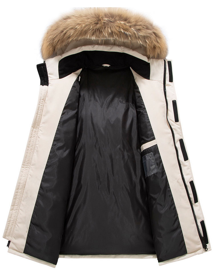 2024新款羽绒服冬季男士中长款情侣户外加厚工装大防寒服外套潮详情11