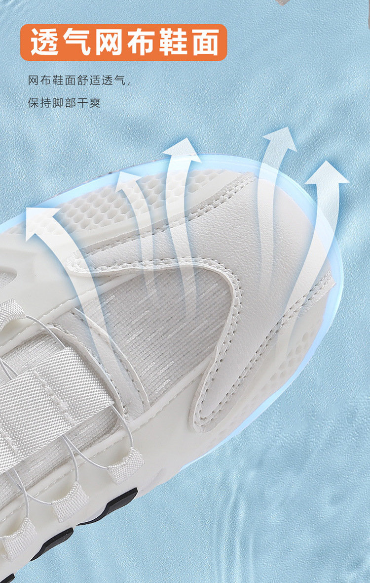 男童暴走鞋滑轮儿童纽扣透气轮滑鞋学生女童四轮溜冰鞋子一件代发详情5