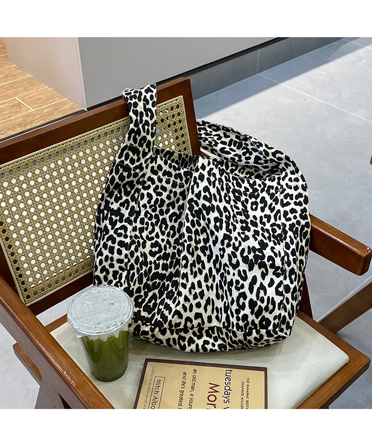 韩系小众ins牛仔帆布包休闲简约布袋大容量学生单肩托特包波点包详情20