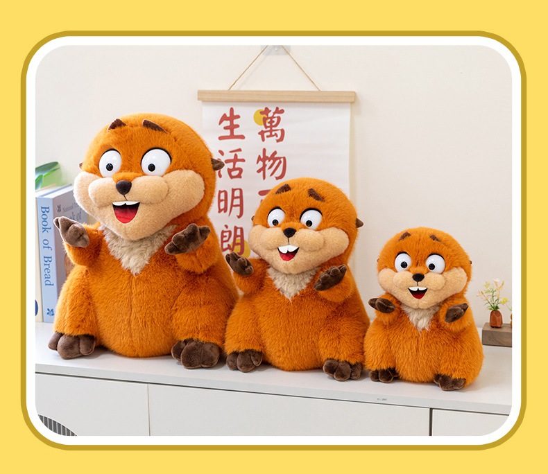 Trendy toy Capybara Lulu plush toy Squirrel doll Custom plush toy 15cm pic 12