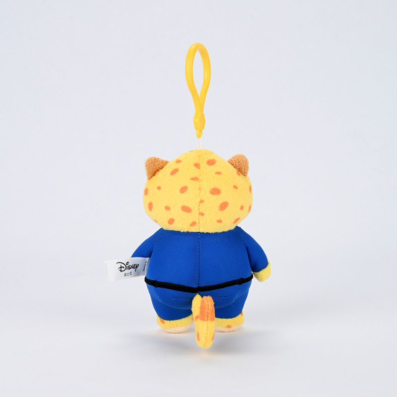 正版迪士尼挂件史迪奇公仔玩偶草莓熊毛绒玩具朱迪尼克书包挂饰女详情49