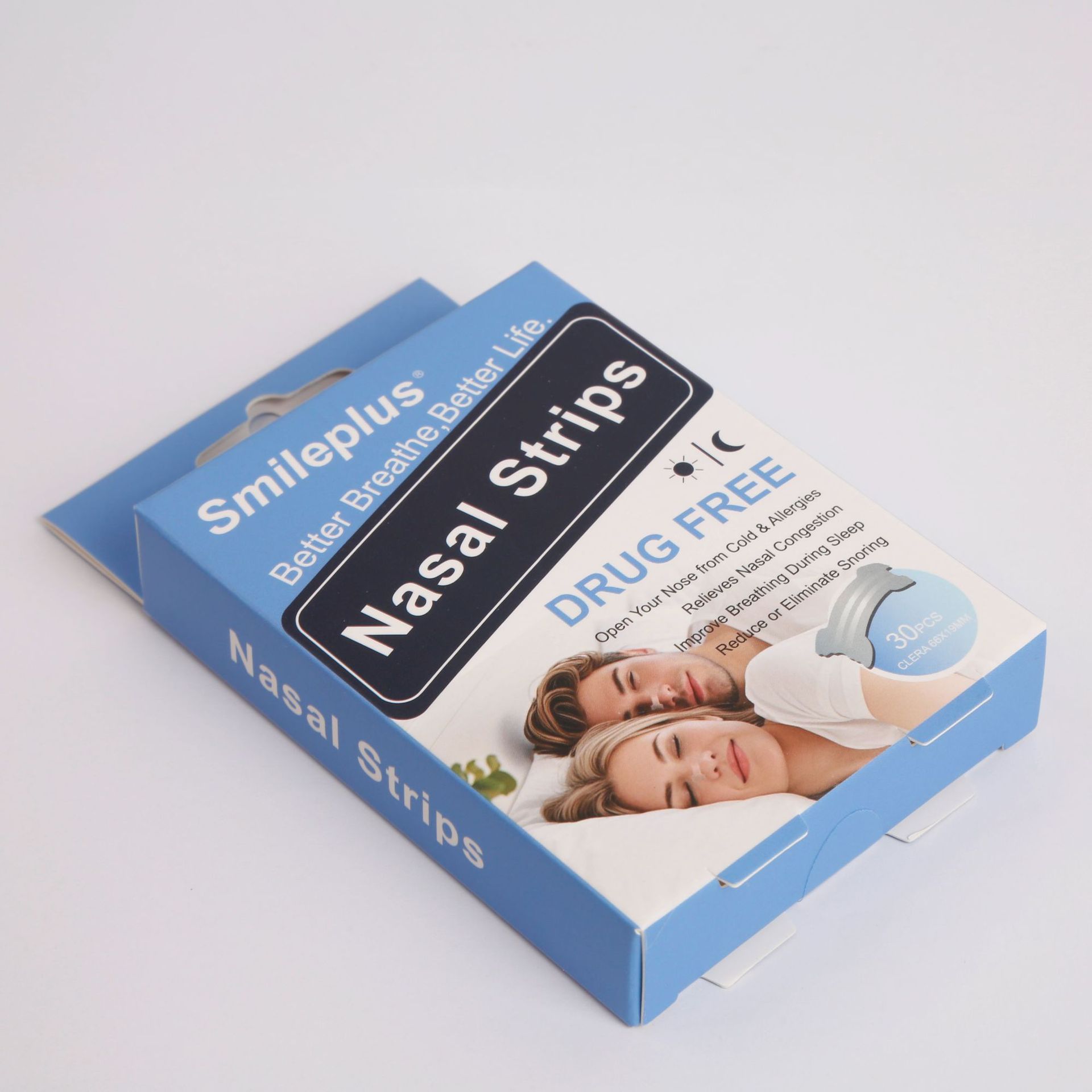 仅供跨境科技跨境成人无纺布打鼾止鼾减压缓解呼吸批发详情2