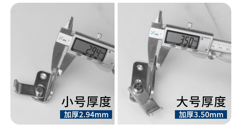 Stainless steel latch latch, black buckle, no need for drilling, anti-theft door lock latch, sliding door lock, left and right opening, thickened wooden door bolt pic 5