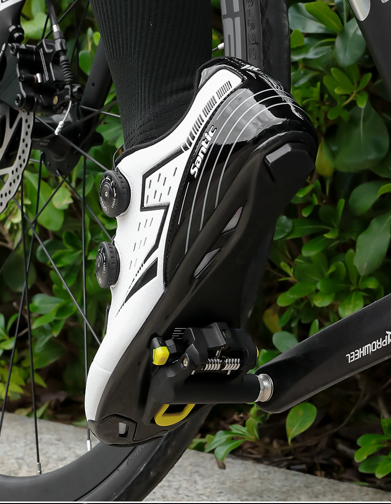 Yisailino bicycle lockpedal mountain road bike self-locking SPD anti-slip pedal outdoor cycling accessories pic 10