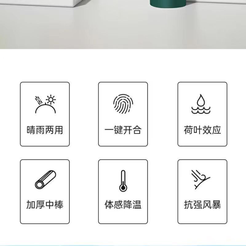 UV款自动雨伞女晴雨折叠遮阳伞太阳伞防晒防紫外线定广告伞印logo详情6