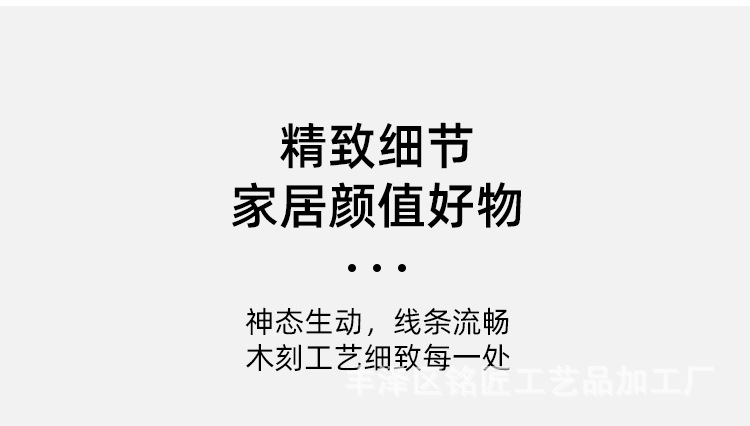 跨境欧美木刻小天使摆件 圣诞树脂工艺品装饰 家居室内铁翅膀人物详情4