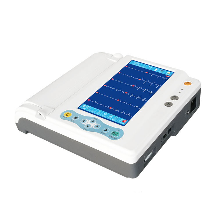 Cross-border exclusive supply ECG5512G electrocardiogram machine, 12-lead touch screen LCD display, 12-channel standard electrocardiogram machine pic 6