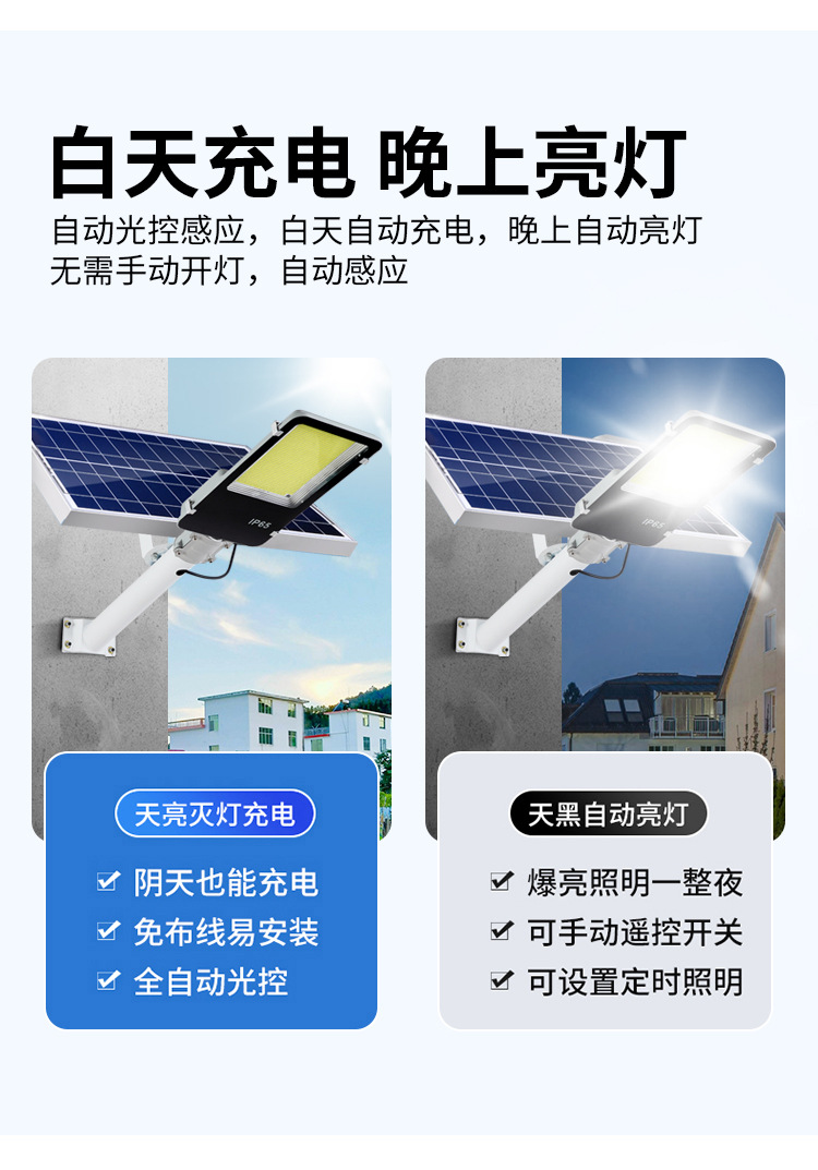 SOLAR street lamps for outdoor rural courtyards use solar bulb street lamps pic 12
