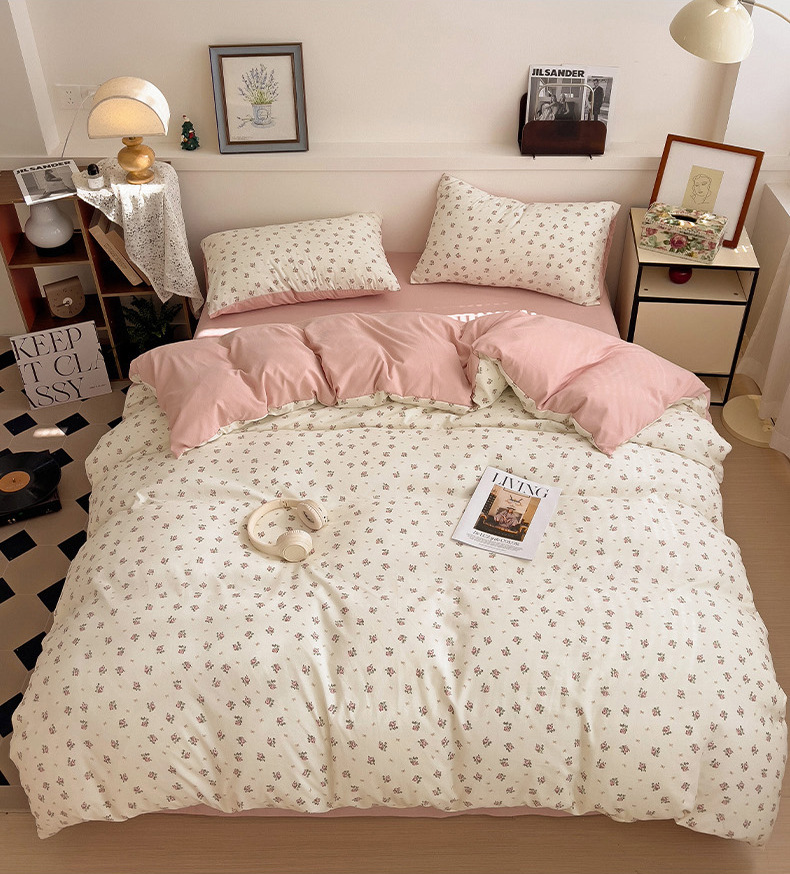 2025 New best-selling knitted cotton double-layer yarn A Class baby and mother grade four-piece set, one-piece consignment, three-piece set gift pic 9
