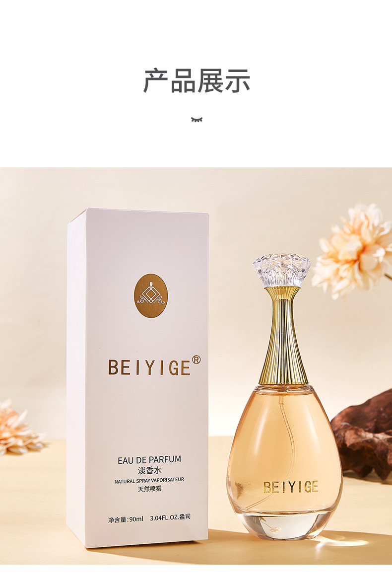 跨境爆款网红真我女士香水品牌高级感商务女印象香调持久淡香批发详情15
