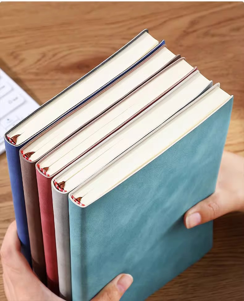 Sheepskin Notebook a5 thickened business office notebook for work meetings, high appearance level and simple diary pic 12