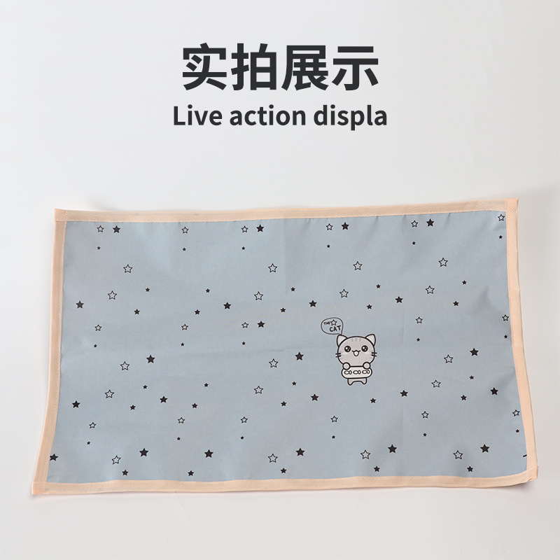 The new ice silk cooling dog mat is cool, breathable and waterproof on both sides. It is suitable for cat beds, dog beds, cool MATS, pet beds and cages pic 9