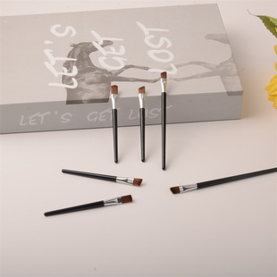 多功能眼影刷眼影棒乳胶棉双头迷你便携甲刷一次性化妆刷美妆工具详情6