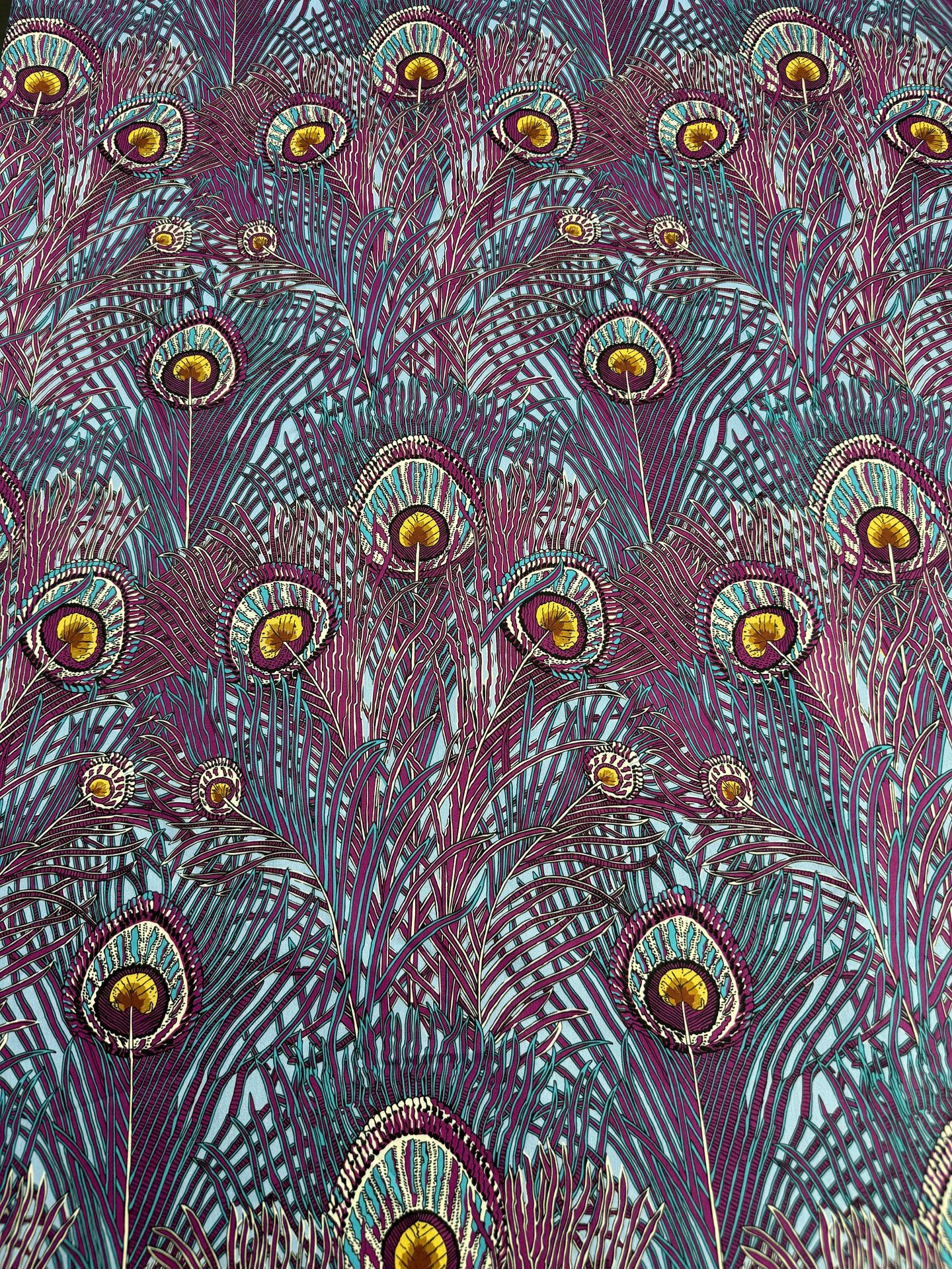 PeacockManorliberty花型天丝棉贡缎秋冬款厚实面料一米价详情8