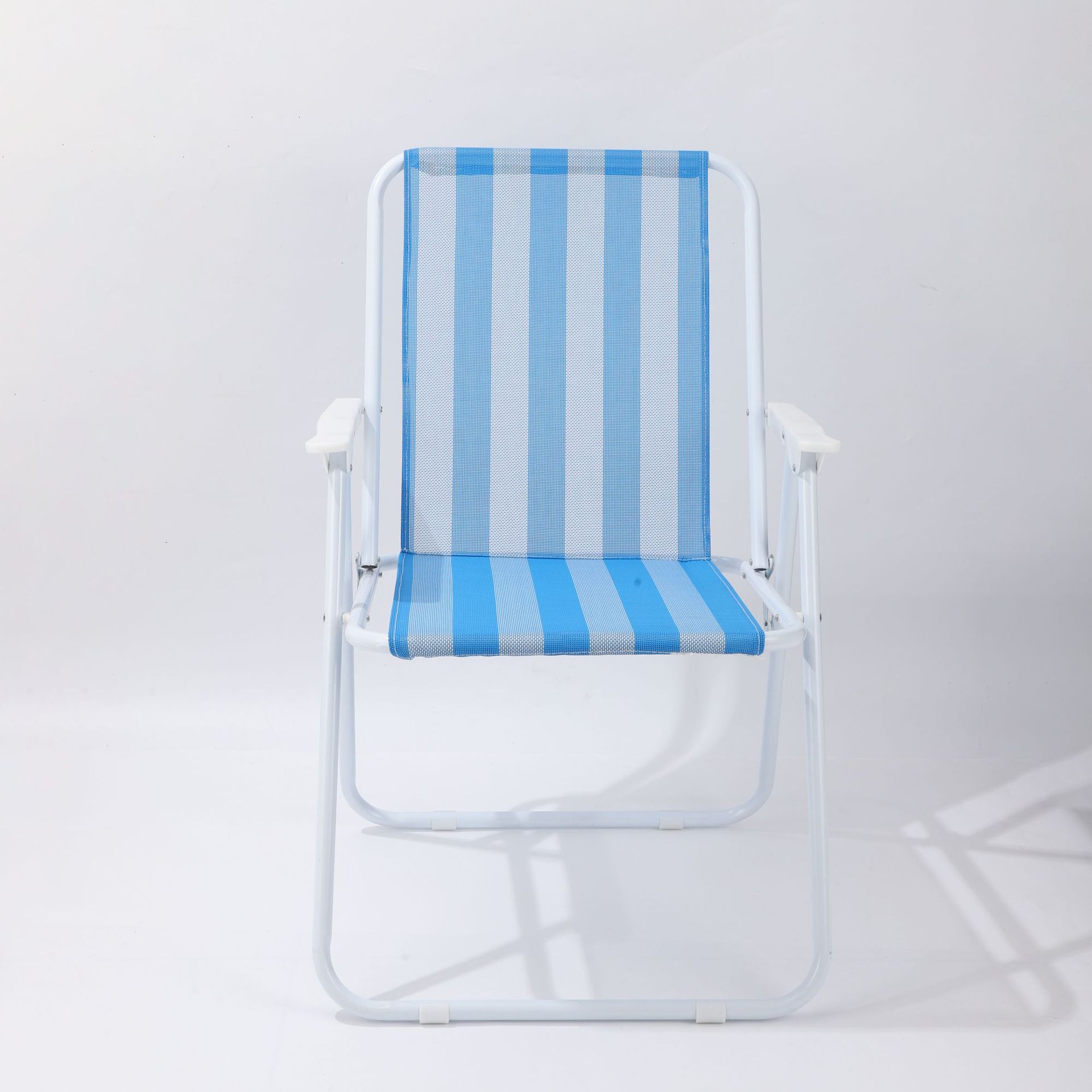 户外野营折叠沙滩椅室内休闲弹簧椅夜市摆摊专用休闲椅多色可定详情7