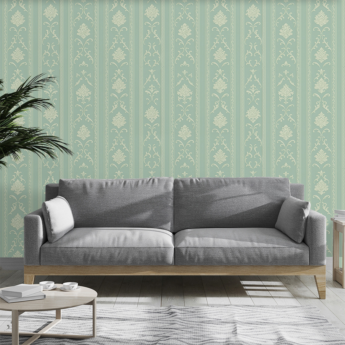 跨境仿格栅木条纹3d立体自粘墙贴防水加厚背景墙装饰壁纸家装定制详情32