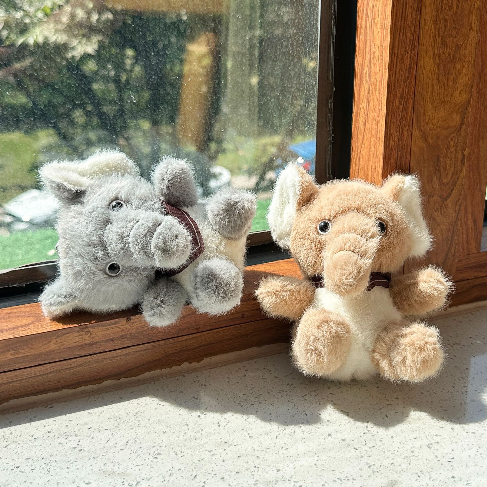 网红可爱萌围巾大象挂件毛绒玩具公仔书包包包挂饰钥匙扣娃娃玩偶详情6