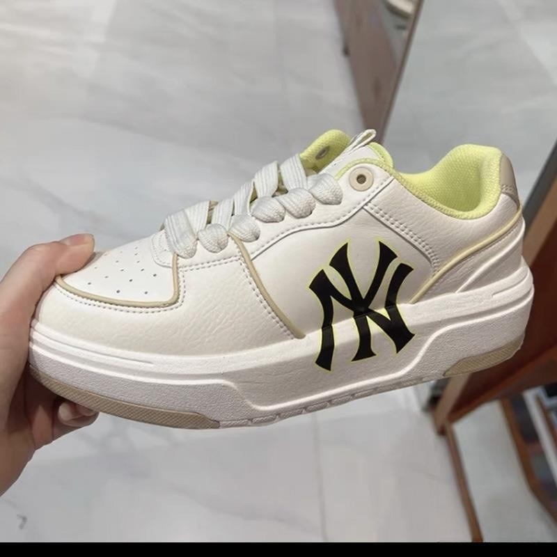 莆田高版本纯原MLB爆款轻量增高厚底老爹鞋2024新款学院情侣百搭详情7