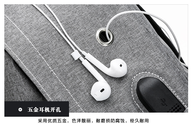 亚马逊新款双肩包学生书包大容量男女旅行背包学院风时尚包详情12