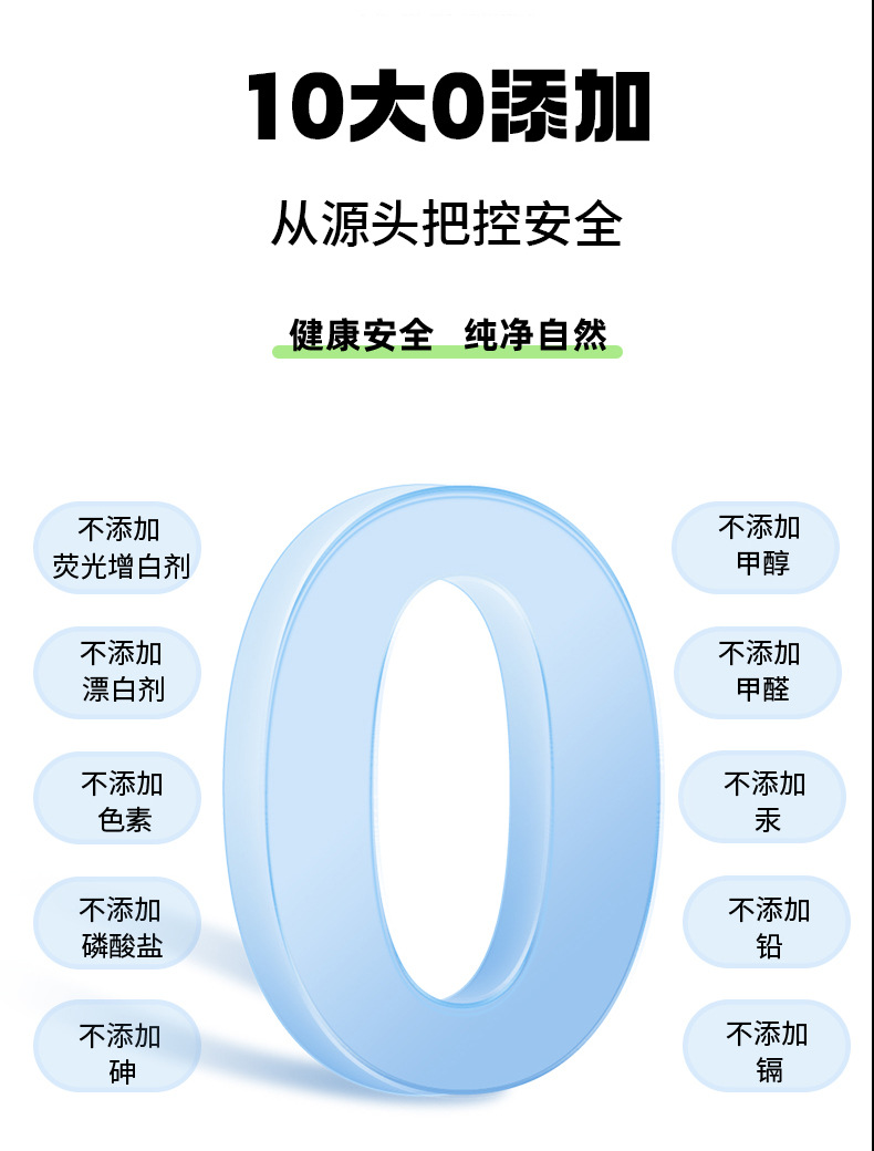 黄色包装泡泡洗碗巾鱼鳞布手撕抹布一次抹巾洗碗棉素棉详情8