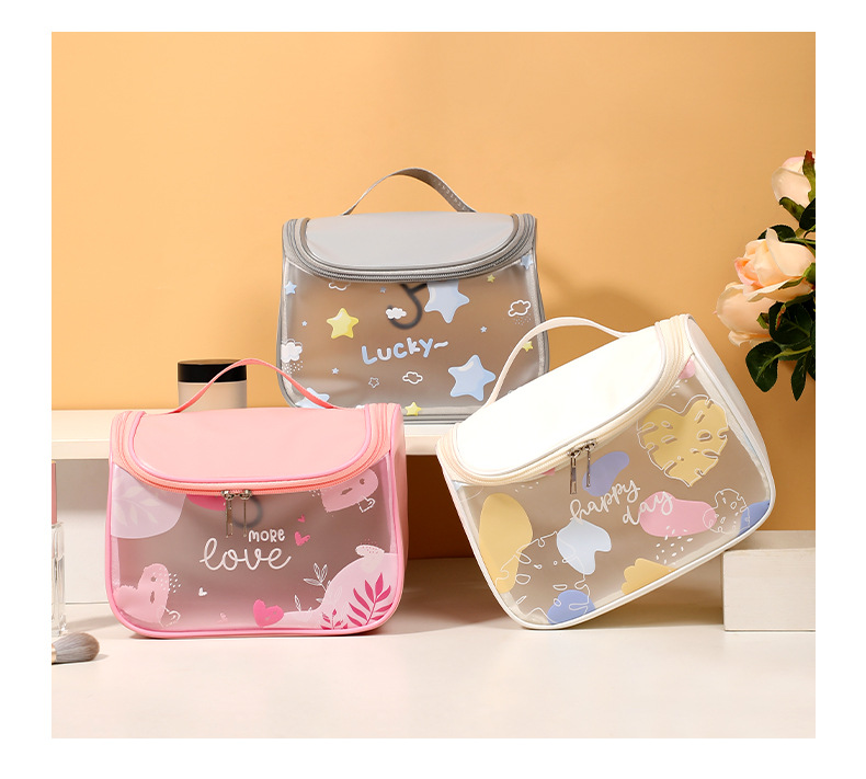 Factory direct sales cross-border exclusive new toiletry bag, cosmetics storage handbag style travel toiletry bag pic 15