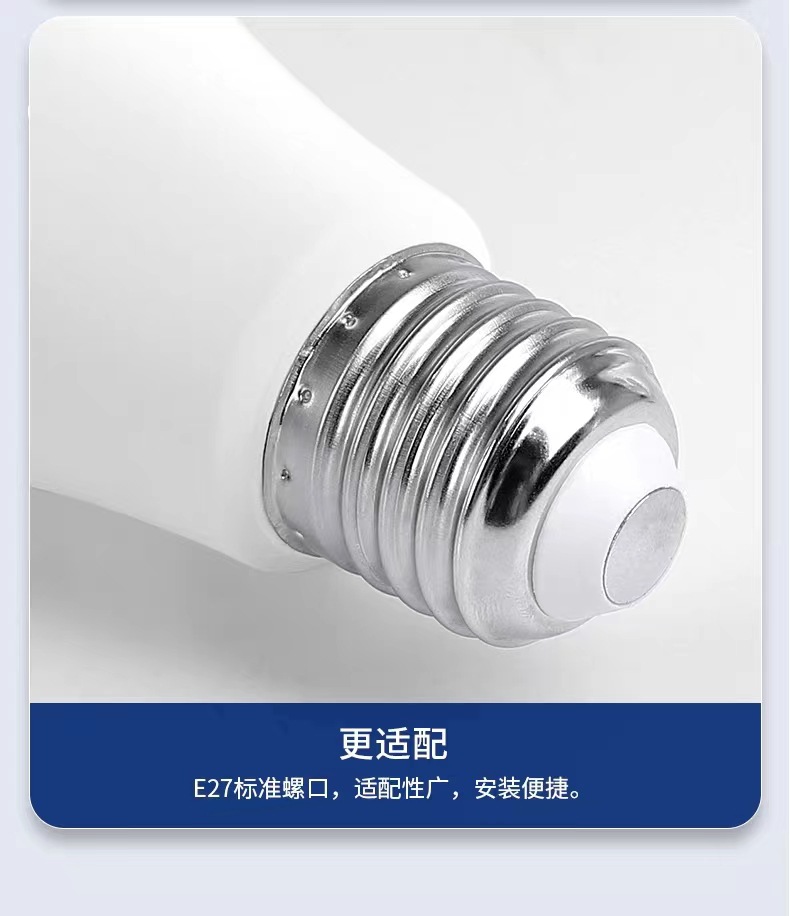 LED智能人体红外雷达感应声光控灯泡灯芯超亮楼梯通道节能球泡E27详情12