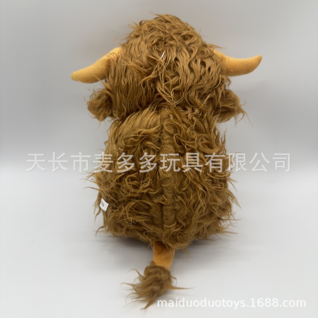 跨境玩具会呼吸高地牛毛绒玩偶考拉公仔儿童声光安抚音乐卡皮巴拉详情6