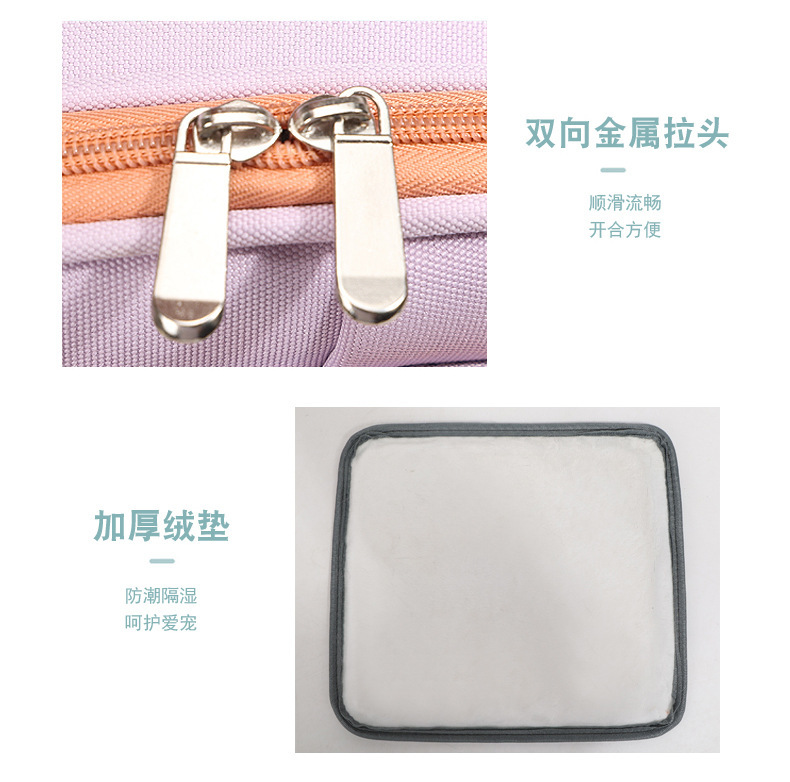 Factory direct supply cat bags and pet bags: Porous, breathable, portable, with large capacity for both shoulders and one shoulder to carry pic 22