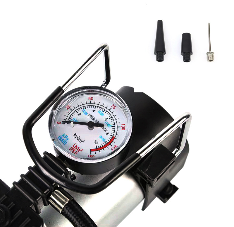 Pevo portable emergency car air pump 12V tire inflator motorcycle air pump electric small air pump pic 9