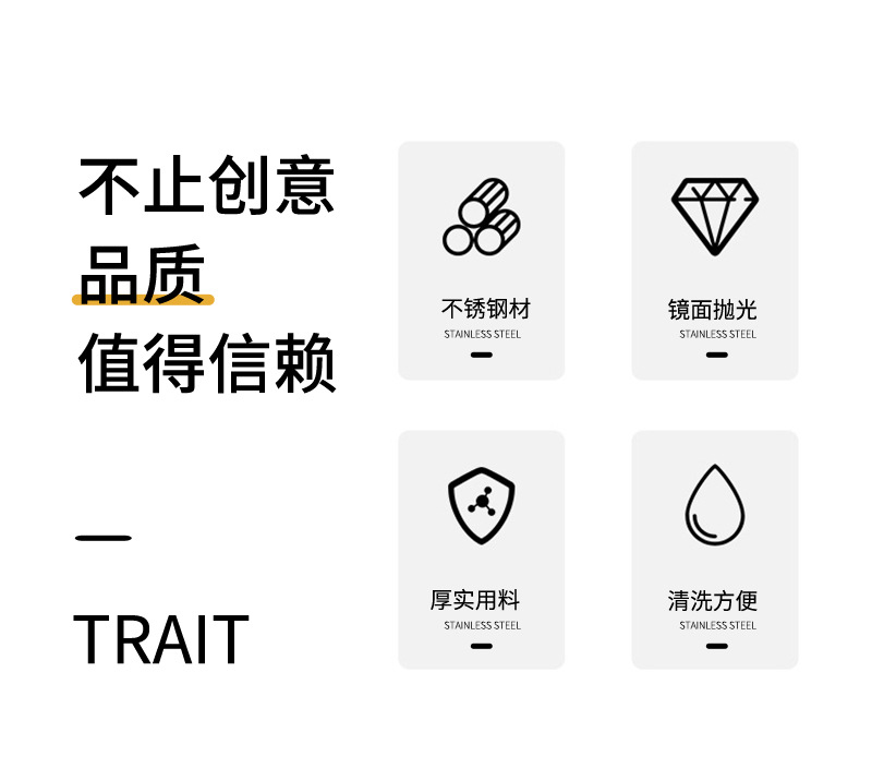跨境304不锈钢量勺5ml至30ml烘焙计量勺子咖啡豆勺果粉奶粉勺LOGO详情2