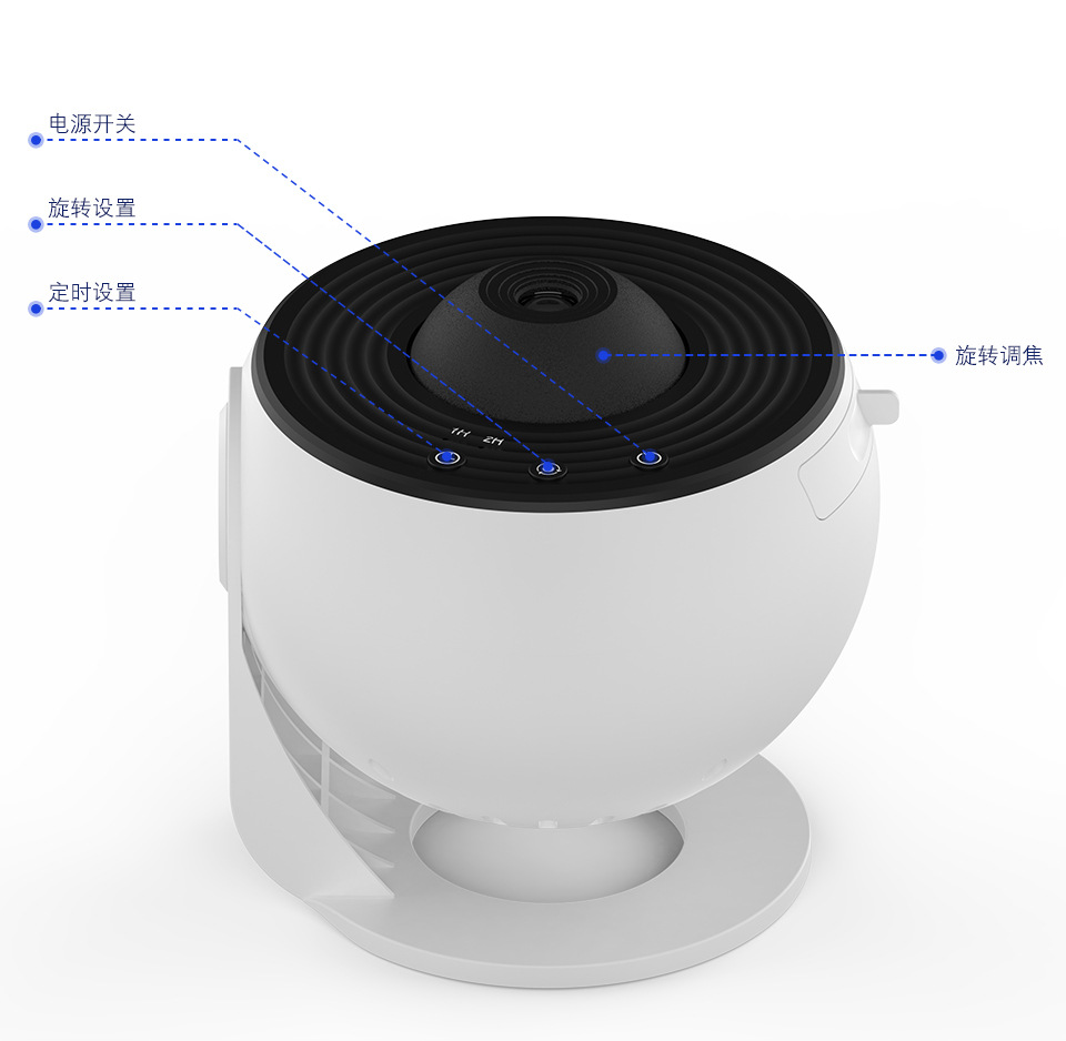 Globe Galaxy Projection Lamp Focusing model comes with 13 film films, high-definition starry sky light, bedroom full sky star ambient light pic 17