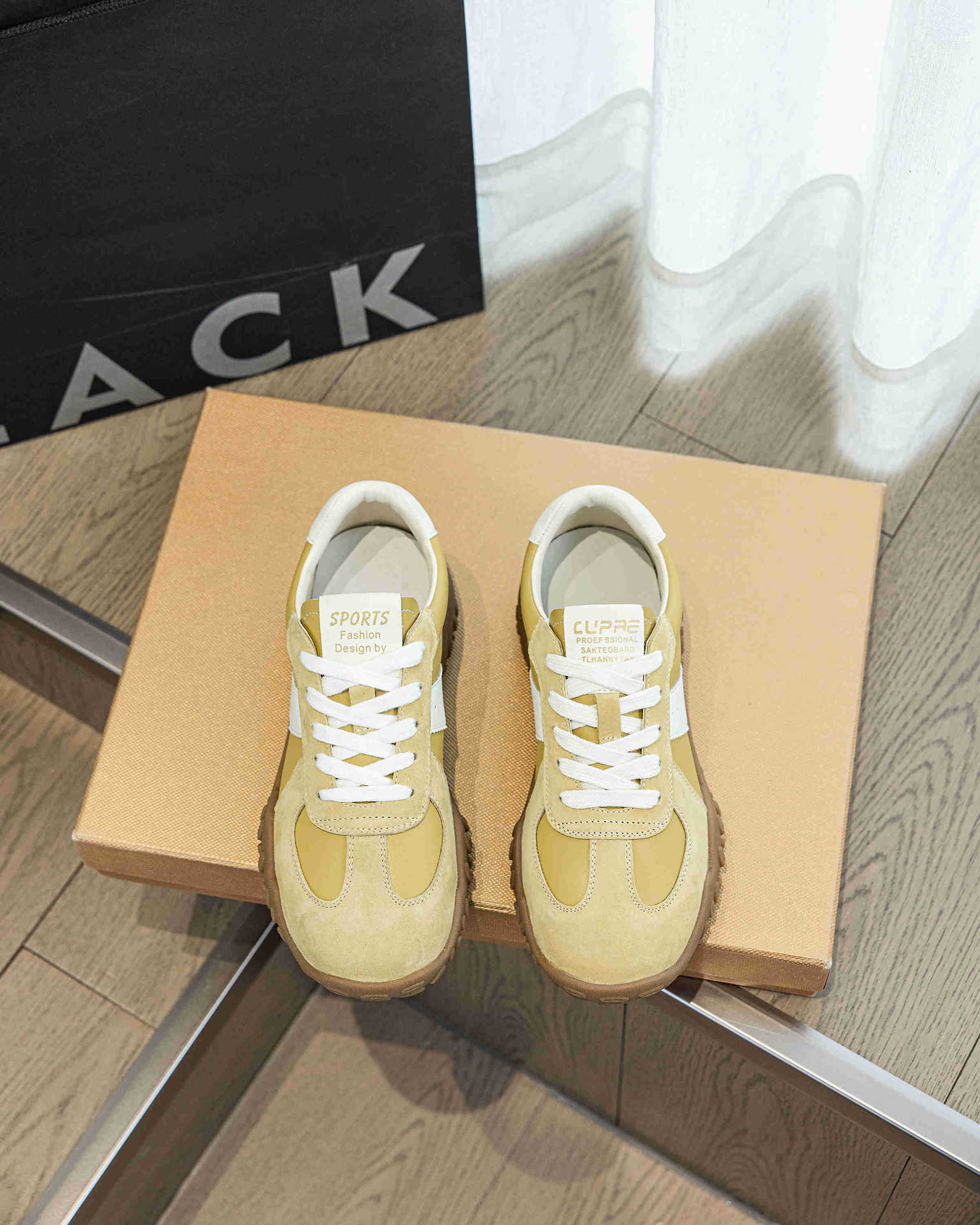 A new type of leather anti-slip and versatile De Xun shoes for women with soft soles, 56002, which can increase height by 7 cm pic 29