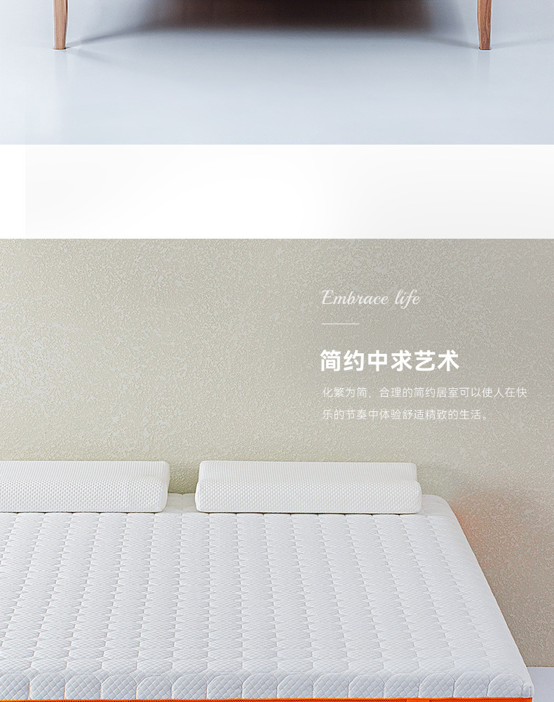 Original manufacturer memory foam mattress, five-star hotel three-zone independent spring soft and hard pad Simmons mattress pic 2