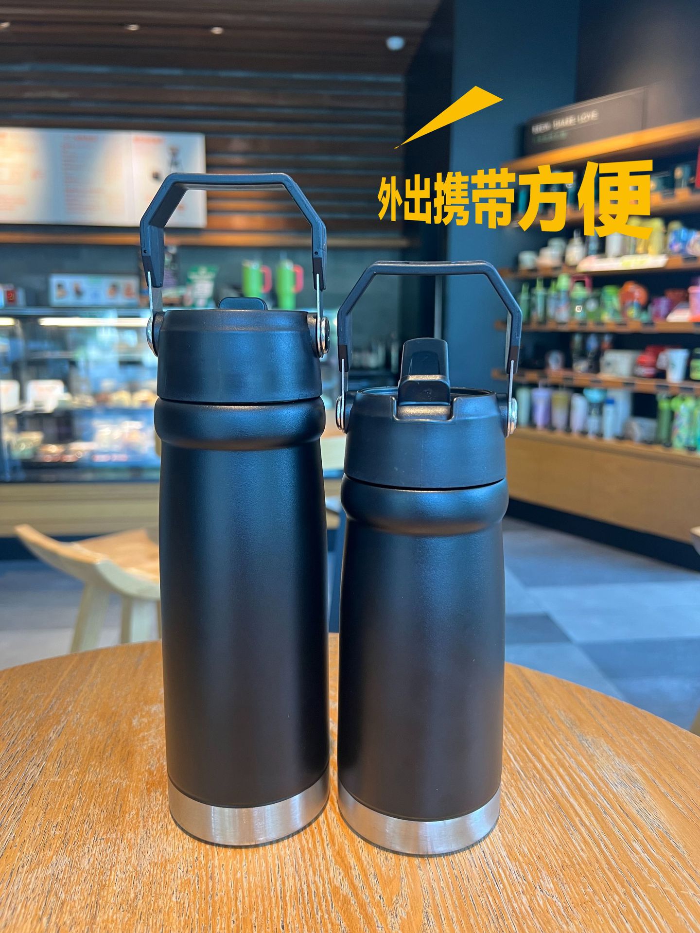 史丹利同款不锈钢汽车杯便携提手304大容量保温杯吸管冰霸咖啡杯详情3