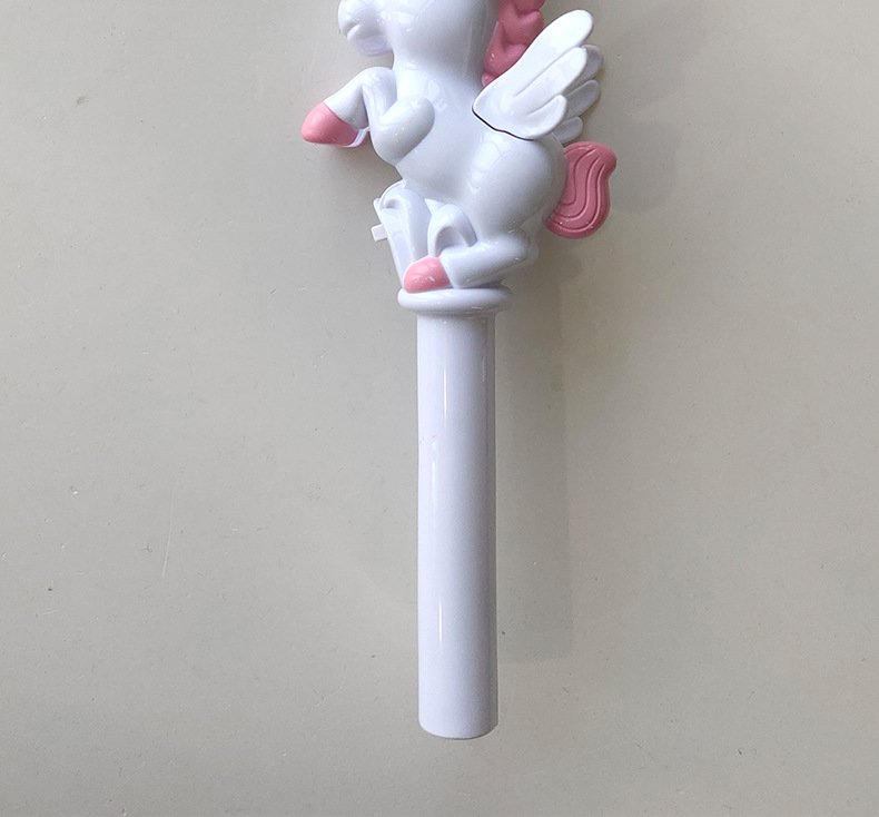 跨境爆款儿童仙女棒闪光魔法棒卡通音乐旋转风扇发光公主棒批发详情11