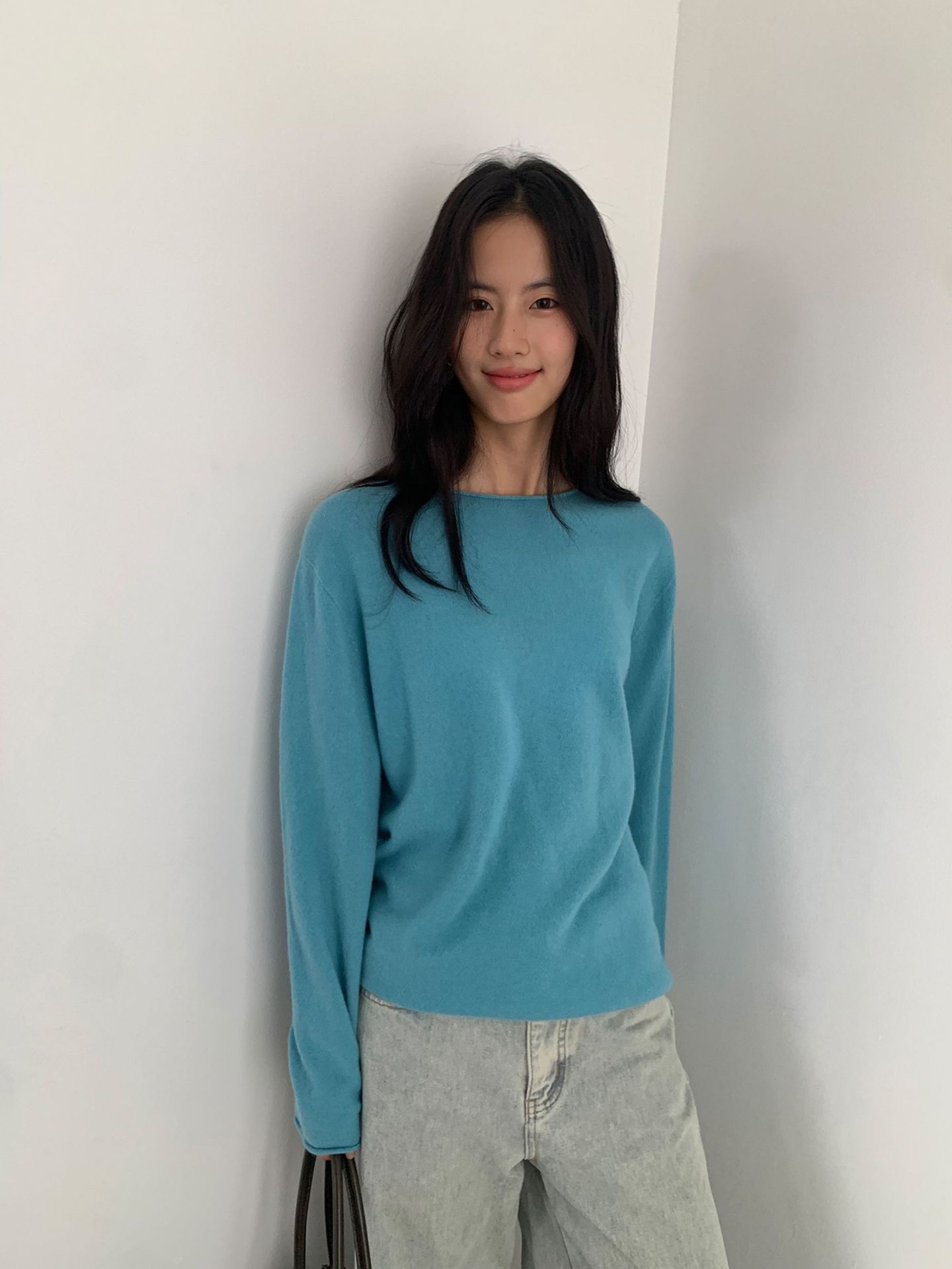 Korean-style seamless one-piece process round-neck pullover cotton and wool sweater, basic base layer for women a1183 in autumn and winter pic 92