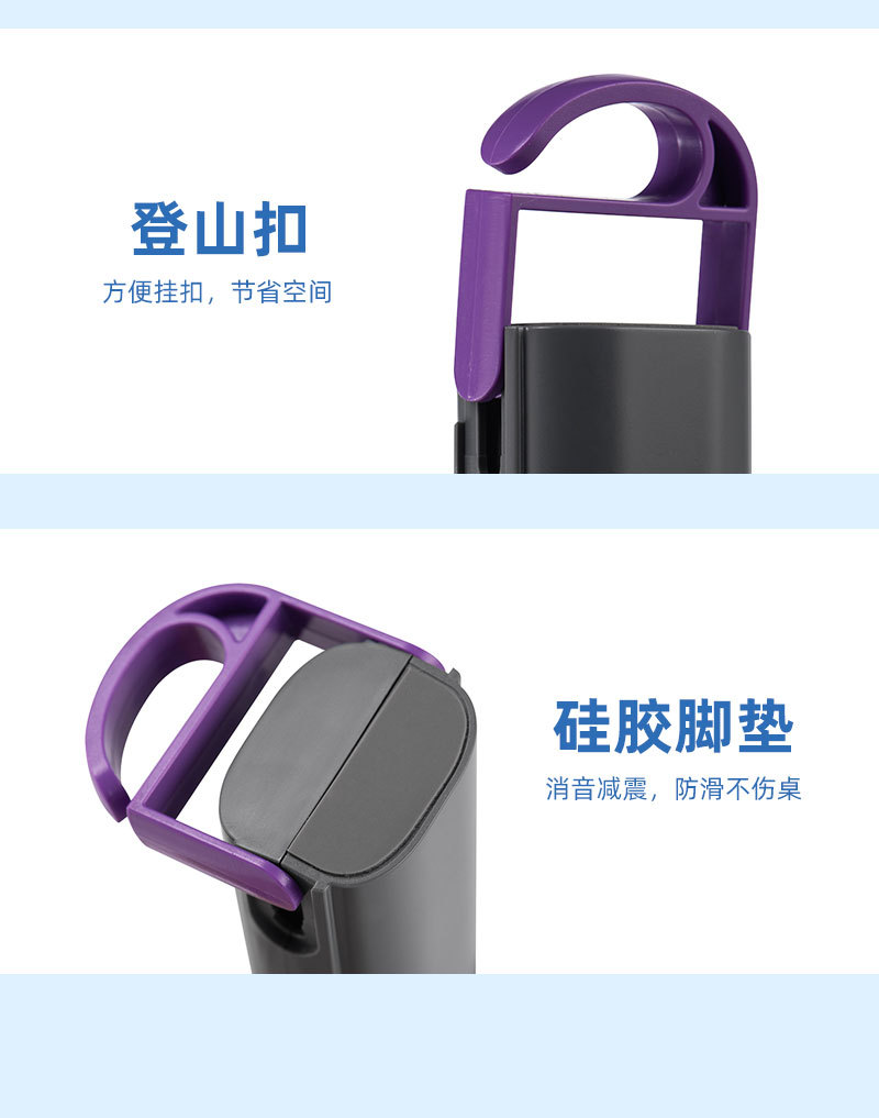 2025新款手持小风扇无叶大风超静音usb充电KC/PSE认证便携式风扇详情12