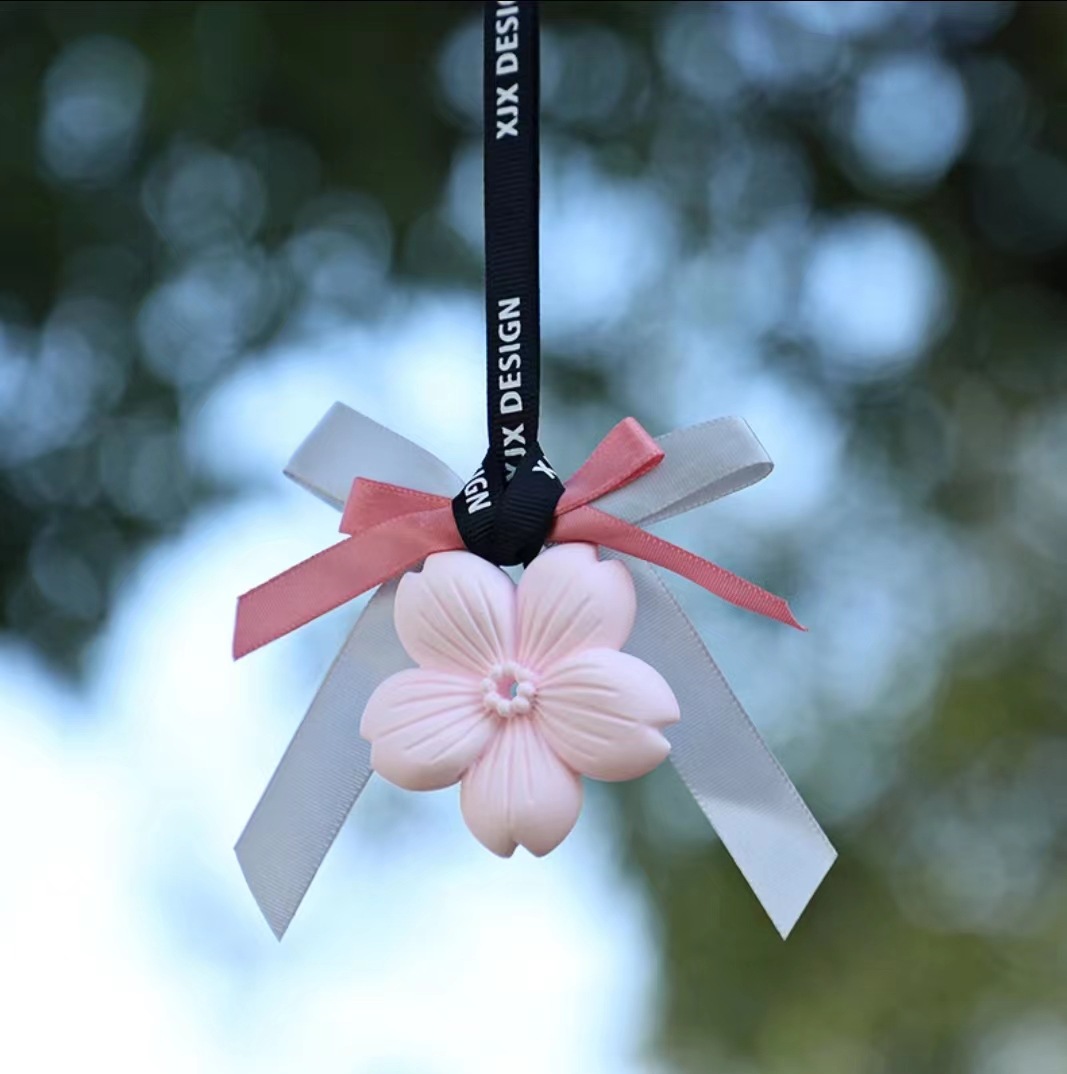 衣柜橱柜香薰挂件扩香片樱花石膏除臭空气清新香氛片车载香薰石膏详情3