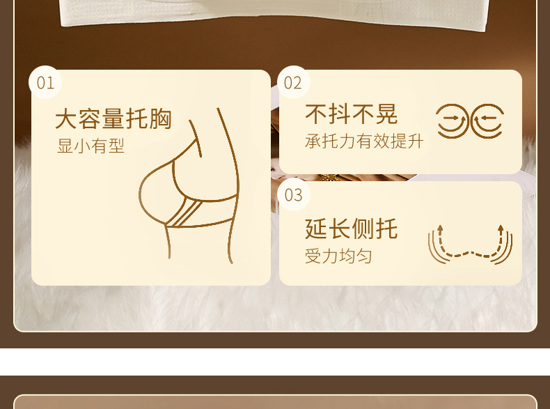 哺乳内衣孕妇孕期哺乳期两用收副乳防下垂产后喂奶专用大码文胸罩详情6